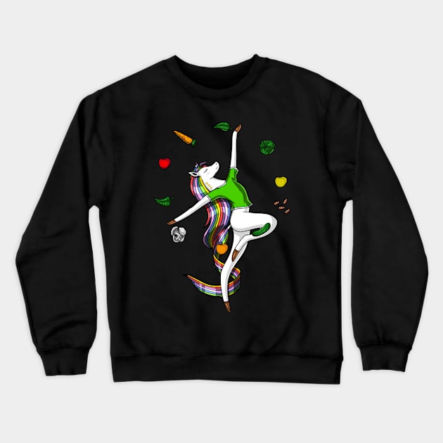 Unicorn Vegan Crewneck Sweatshirt by underheaven